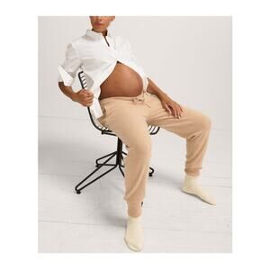 Hatch 'The Cashmere' Tan Jogger Size 2